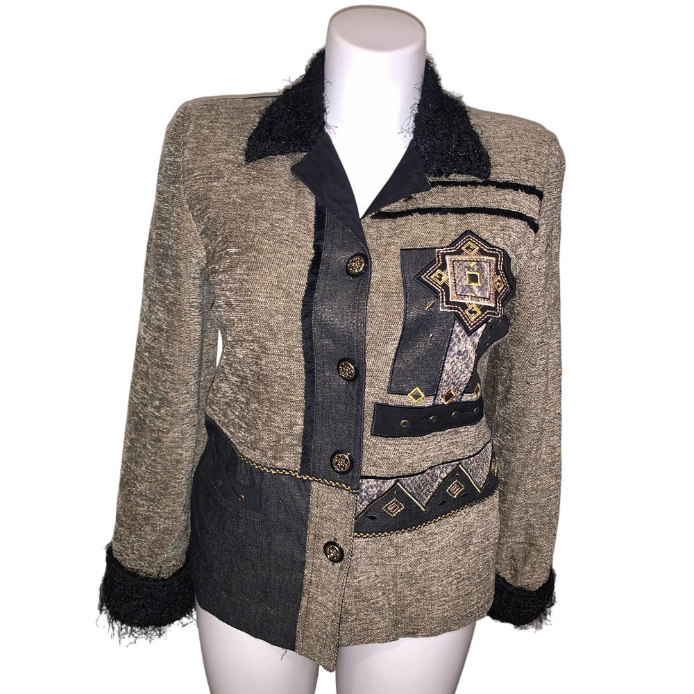 Nancy Bolen City Girl Formal / Business Casual Classic Jacket, Size Small